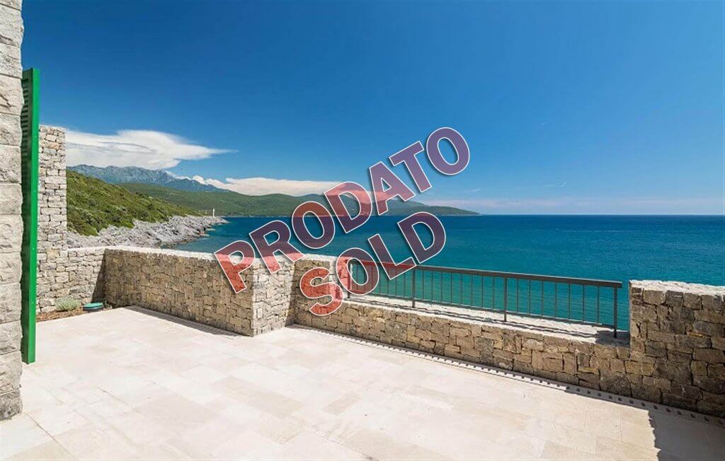 SOLD    Lustica Bay complex - luxury three-bedroom apartment 151m2, on the first sea line