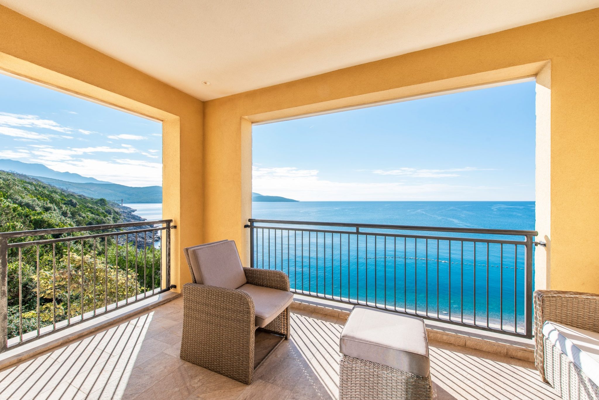 SOLD    Lustica Bay – one bedroom apartment on the first line with panoramic sea views