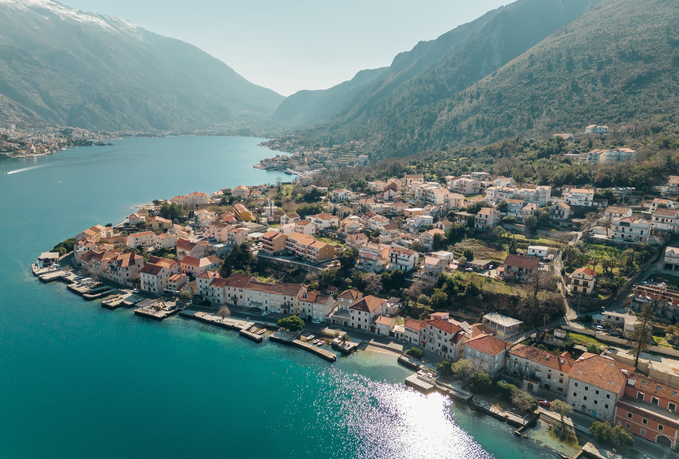 Kotor, Prčanj – urbanizovano zemljište sa pogledom na more