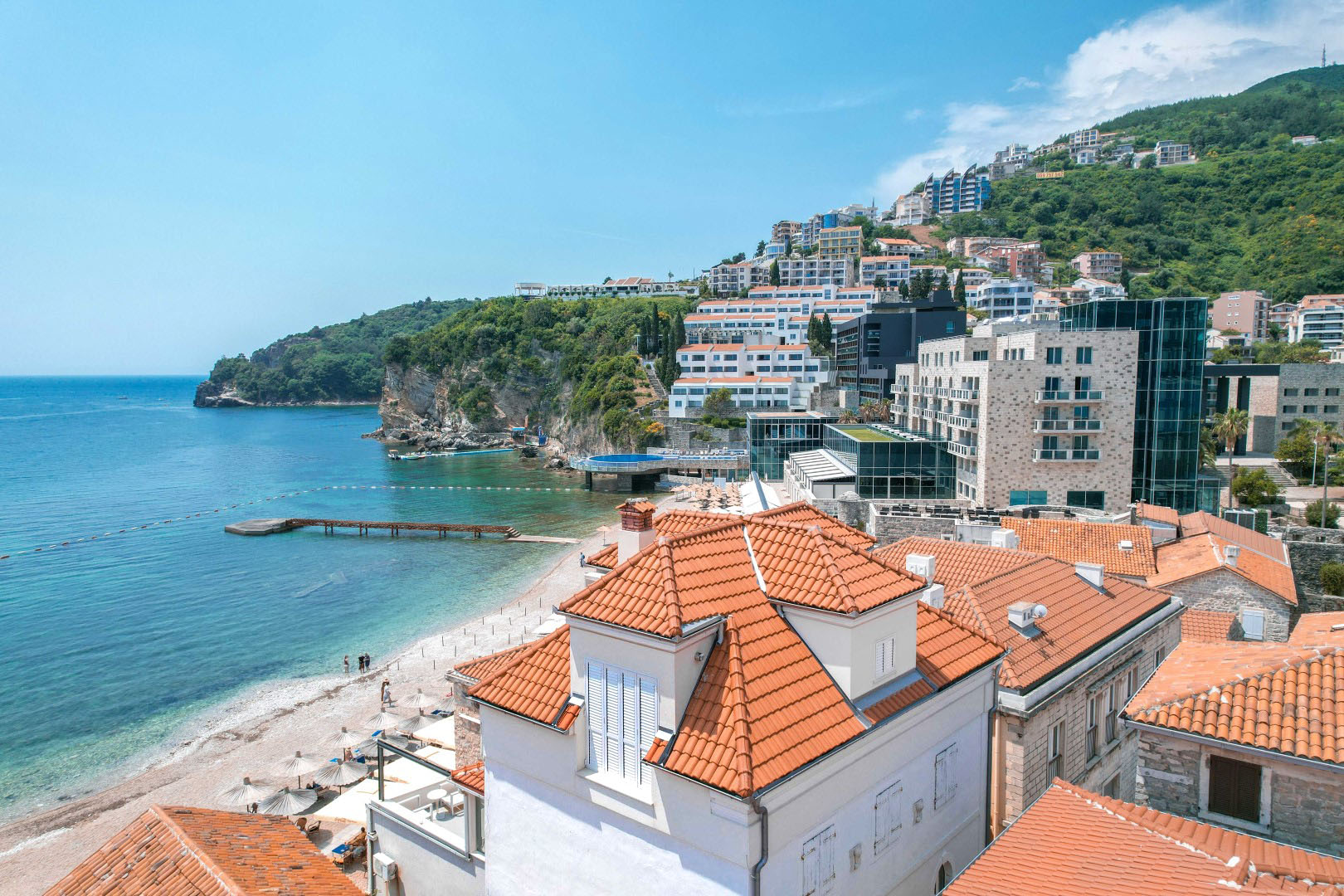 Budva, Old Town – unique apartment with beach and sea views