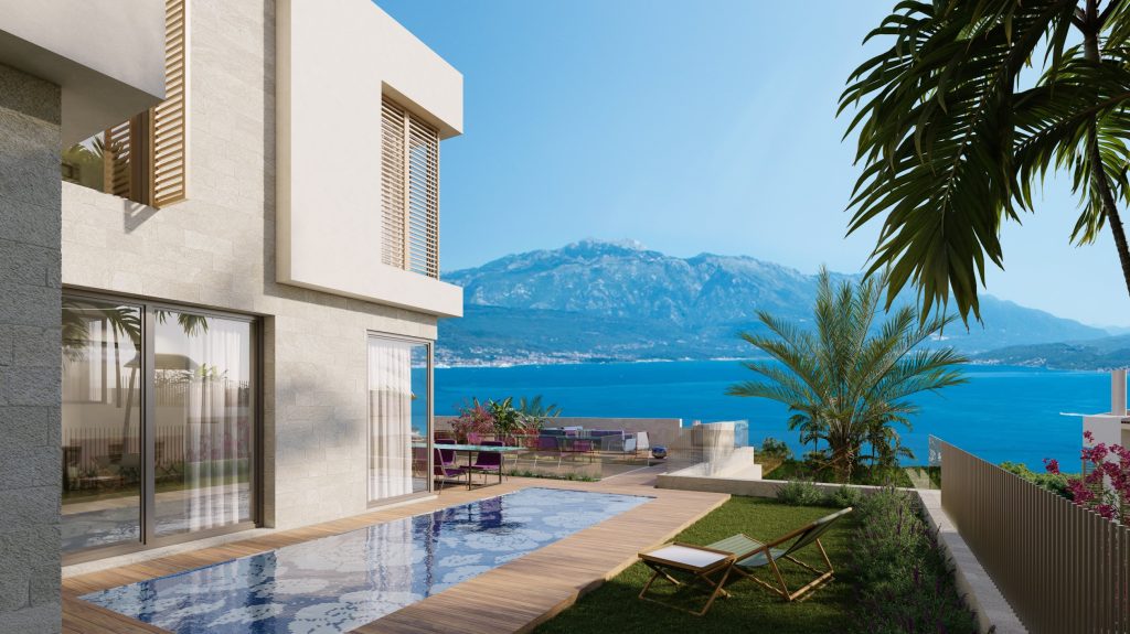 Luksuzne vile sa bazenom i pogledom na more Herceg Novi
