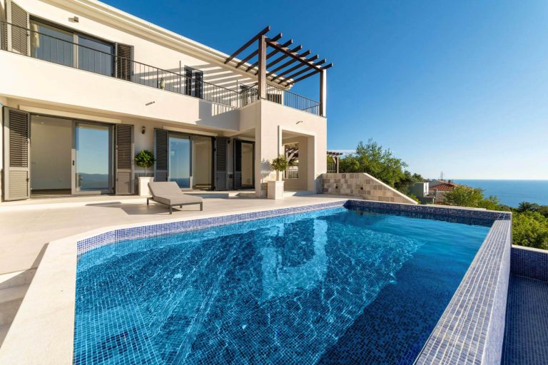 New 4-bedroom villa with panoramic sea views, Blizikuće, Budva