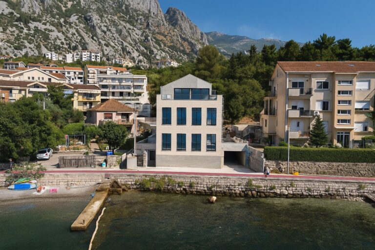 Moderan dvosoban stan na prvoj liniji, Dobrota, Kotor