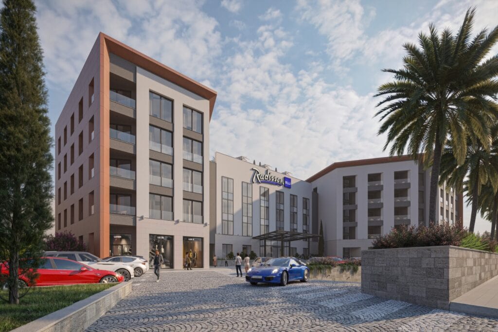 Luksuzan dvosoban apartman u Radisson Blu hotelu u Tivatima, Crna Gora, savršen za luksuzan život ili investiciju.