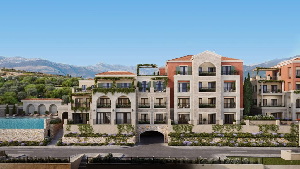 Luksuzni stan u Marina Village s pogledom na more, Crna Gora.