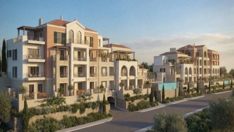 Moderan jednosoban dupleks – Marina Village, Luštica Bay