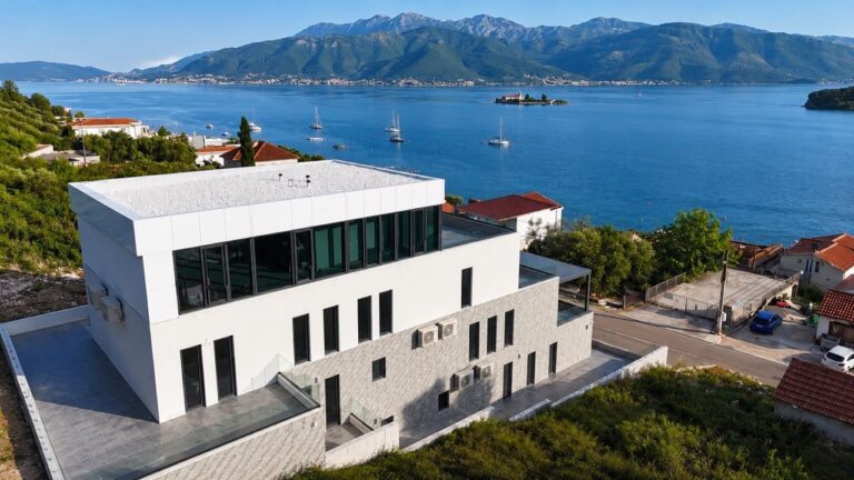 Moderan jednosoban stan sa panoramskim pogledom na more, Kaludjerovina, Tivat